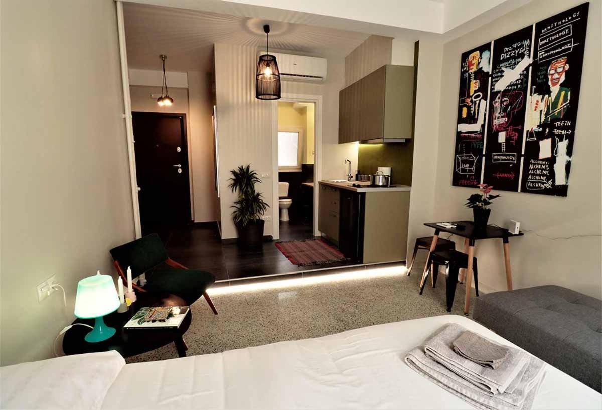 Central Urban Studio B Athènes Extérieur photo